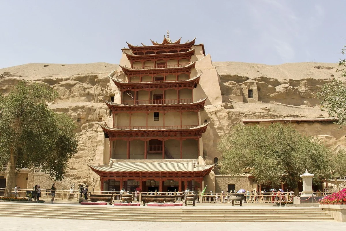 Dunhuang Silk Road Tour - Mogao Caves Buddhist Art — 5 days,  May-June and September-October (moderate temperatures, clear skies) (route card)