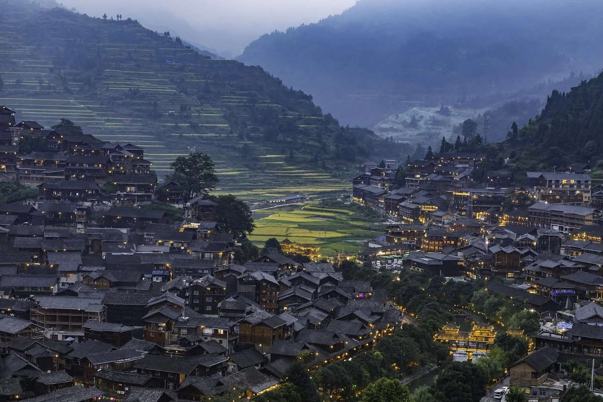 Guizhou Ethnic Villages Tour - Authentic Miao & Dong Culture — 6 days,  April-May (spring flowers, moderate weather) | September-October (harvest season, golden terraces) (route card)