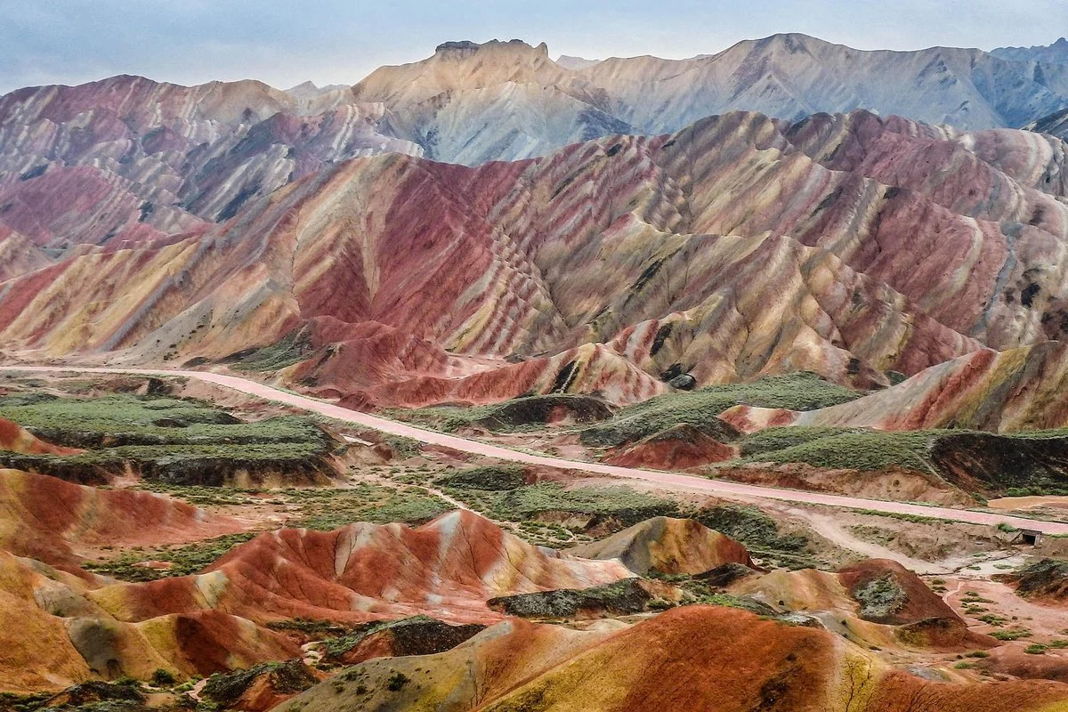Zhangye Danxia Landform — Zhangye, Gansu Province Natural (spot card)